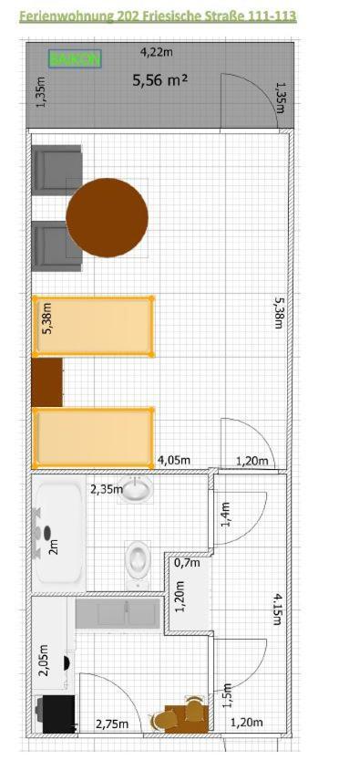 Haus Weitblick Emil Apartamento Flensburg Exterior foto